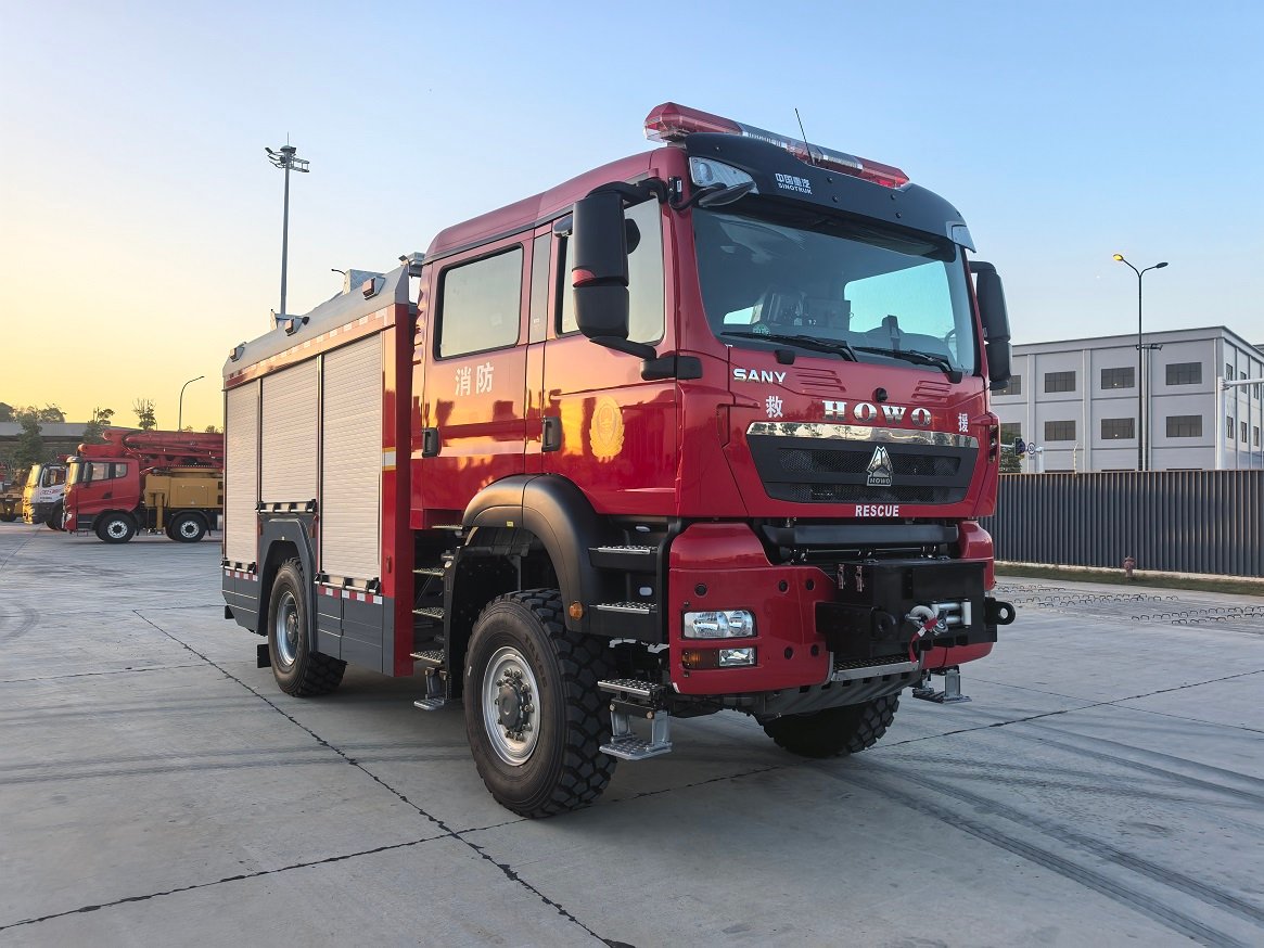 PW02 Water Mist Fire Truck